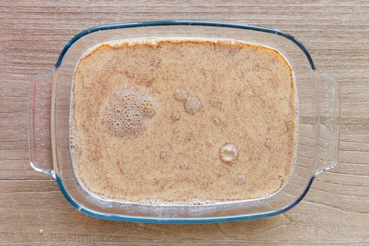 mixed together soak for bread