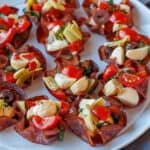 Salami Cups Antipasto