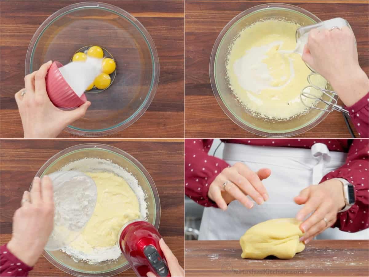 How to make dough for angel wing cookies