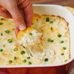Crab Dip served with cracker