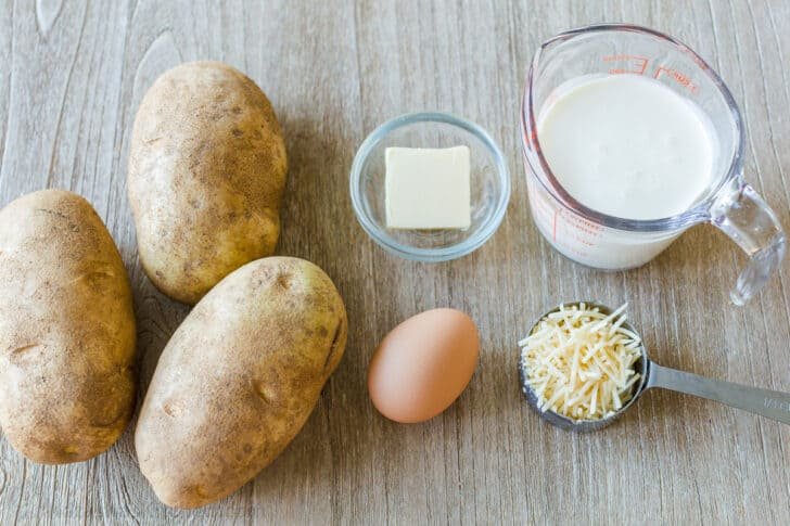 How to make mashed potatoes for shepherd's pie Ingredients for Making mashed potatoes