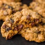 Oatmeal raisin cookies with chocolate chips