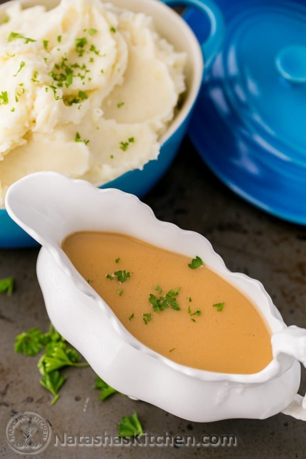 Hands down, the best turkey gravy. Try this and you'll never toss those turkey drippings again; liquid gold! @natashaskitchen