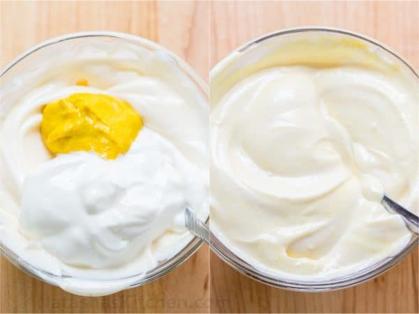 How to make potato salad dressing 