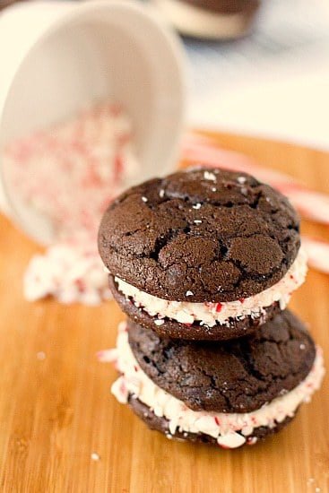 Peppermint Whoopie Pies