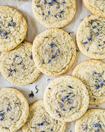 lavender earl grey cookies