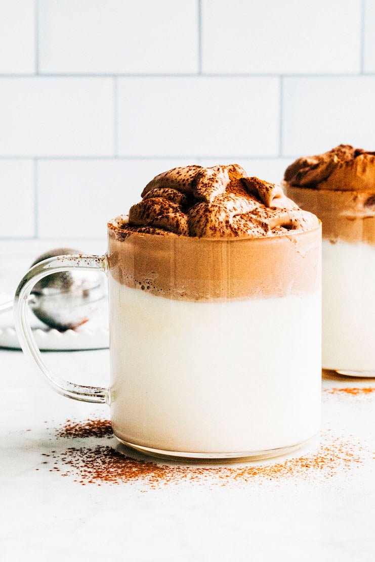 whipped hot chocolate