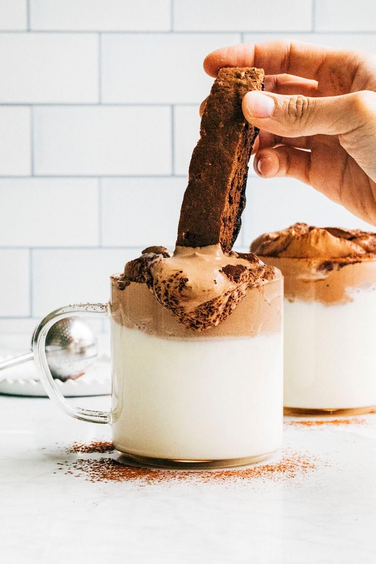 whipped hot chocolate