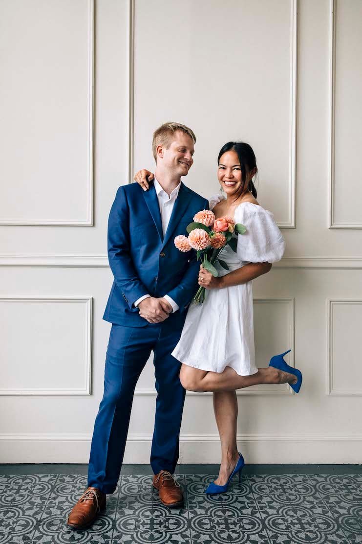 photo of michelle from hummingbird high getting married