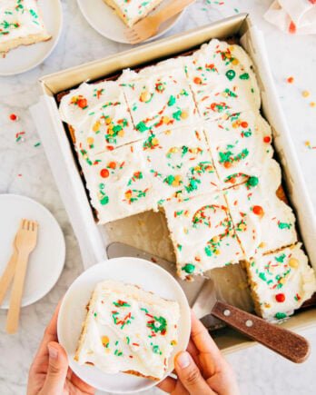 eggnog cake