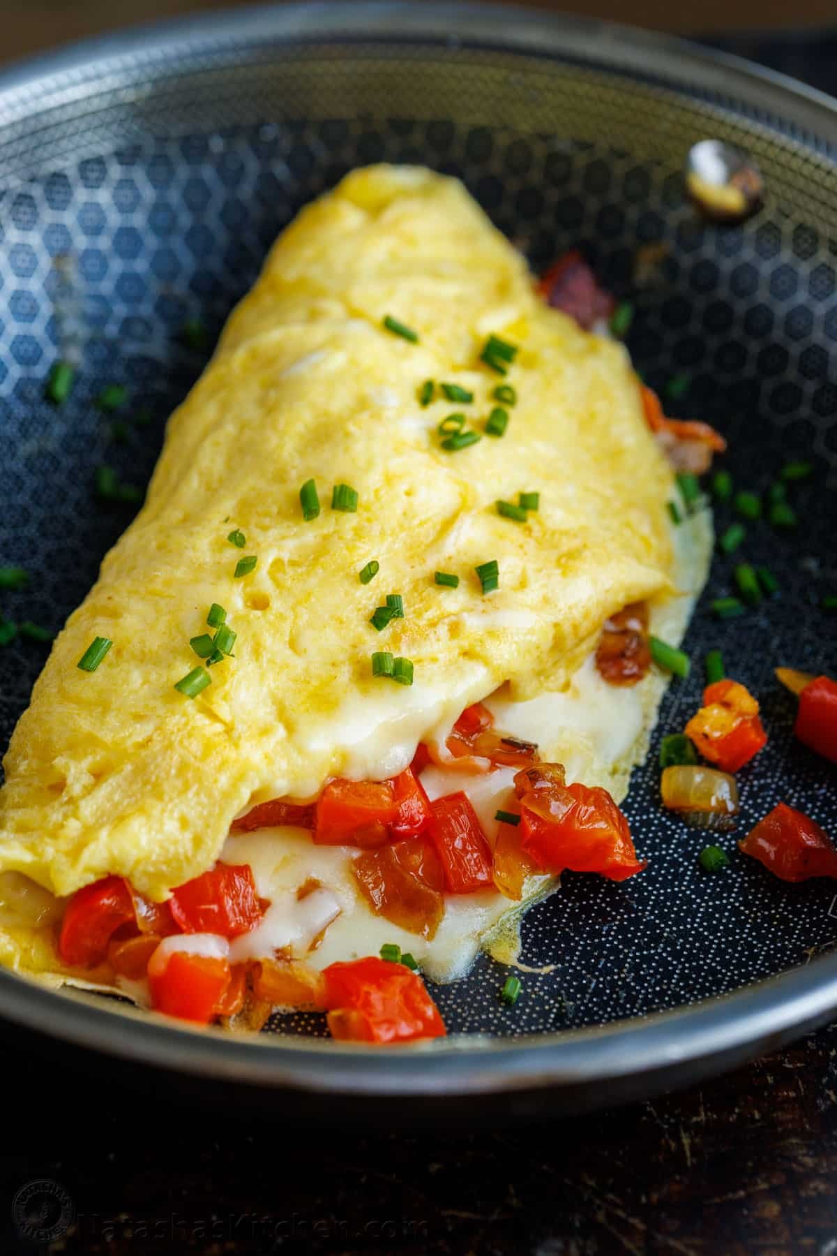See our best breakfast ideas for busy weekday mornings and special holidays alike. Try out both sweet treats and healthy breakfast recipes. egg omelette in a blue dish for breakfast ideas