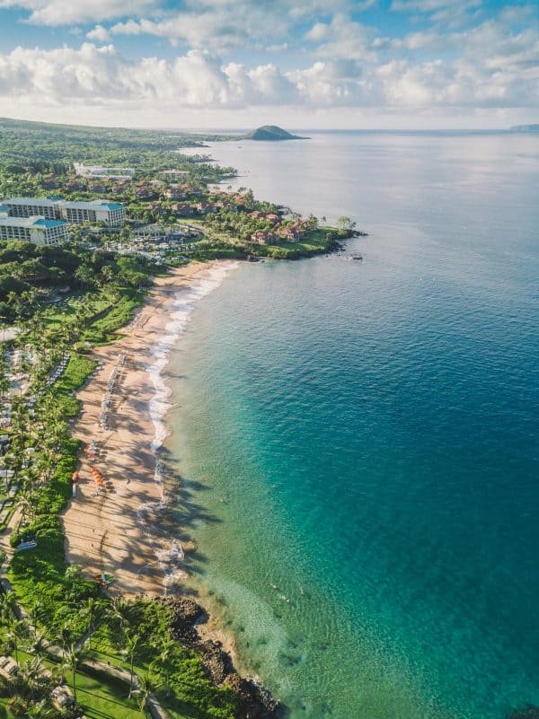 Maui Family Vacation and Travel Tips with Gorgeous Maui Drone Photography | natashaskitchen.com