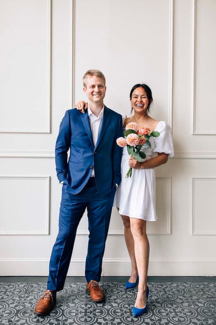 photo of michelle from hummingbird high getting married