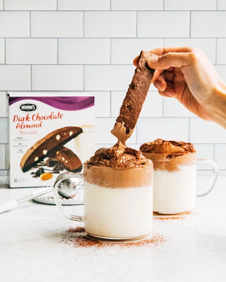 whipped hot chocolate