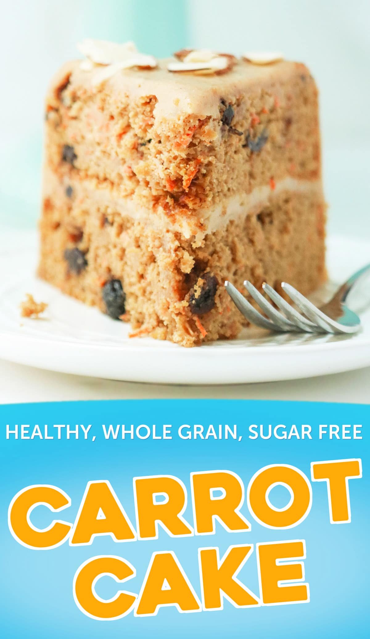 Healthy Whole Wheat Carrot Cake