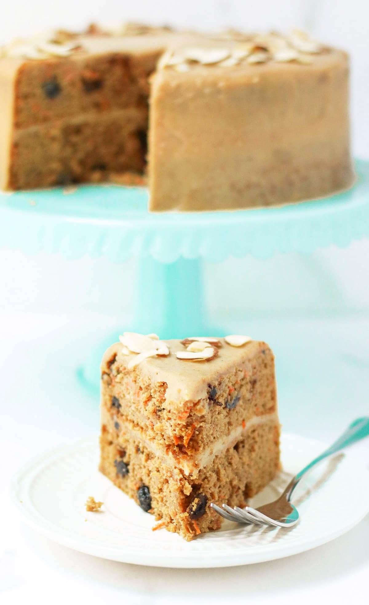 Healthy Whole Wheat Carrot Cake