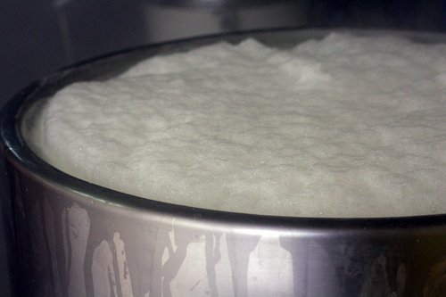 cooking milk