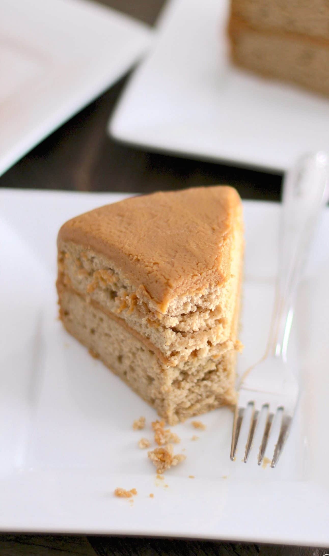 Healthy Gluten-Free Maple Cake (low fat, refined sugar free) - Healthy Dessert Recipes at Desserts with Benefits