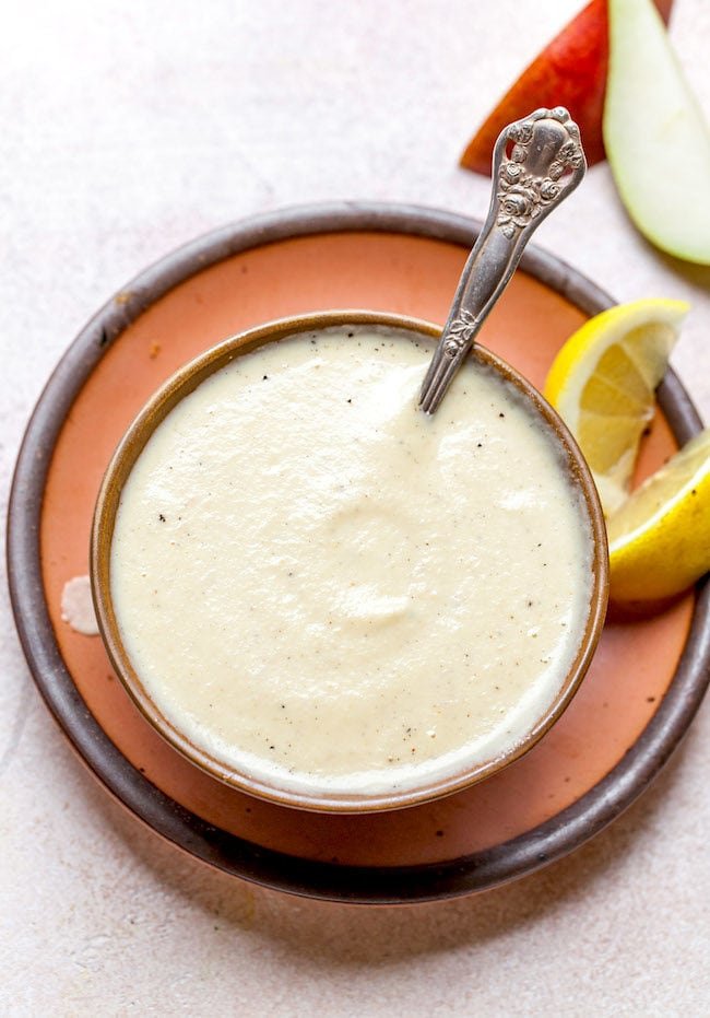 Pear Salad with Roasted Pear Vinaigrette