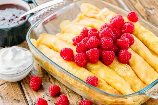 Nalesniki with Cheese and Raisins-10