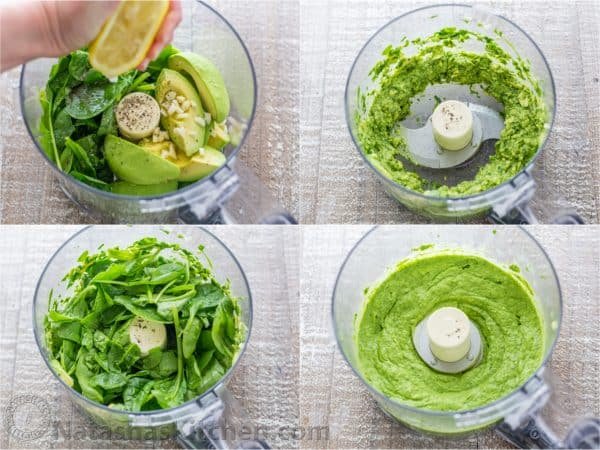 The secret ingredient in this Creamy Avocado Pasta Salad recipe will shock you! This avocado pasta salad is easy, creamy, vibrant, fresh and so satisfying! | natashaskitchen.com