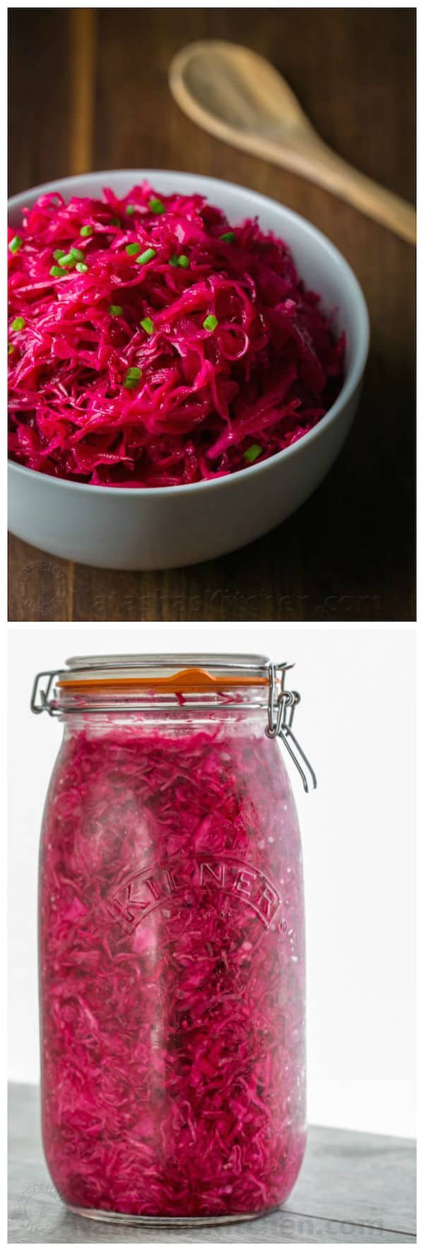 Marinated Cabbage and Beet Salad | natashaskitchen.com