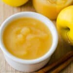 Apple sauce in a cup