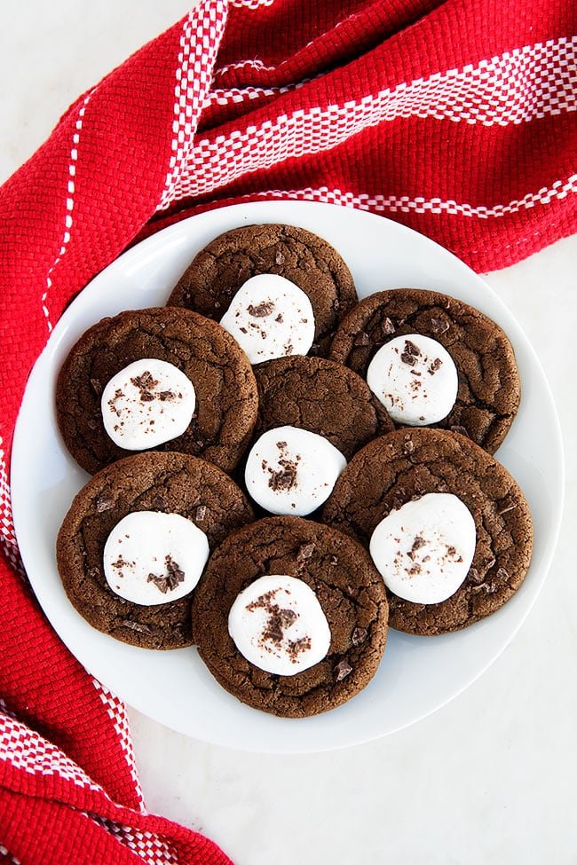 Easy Hot Cocoa Cookies