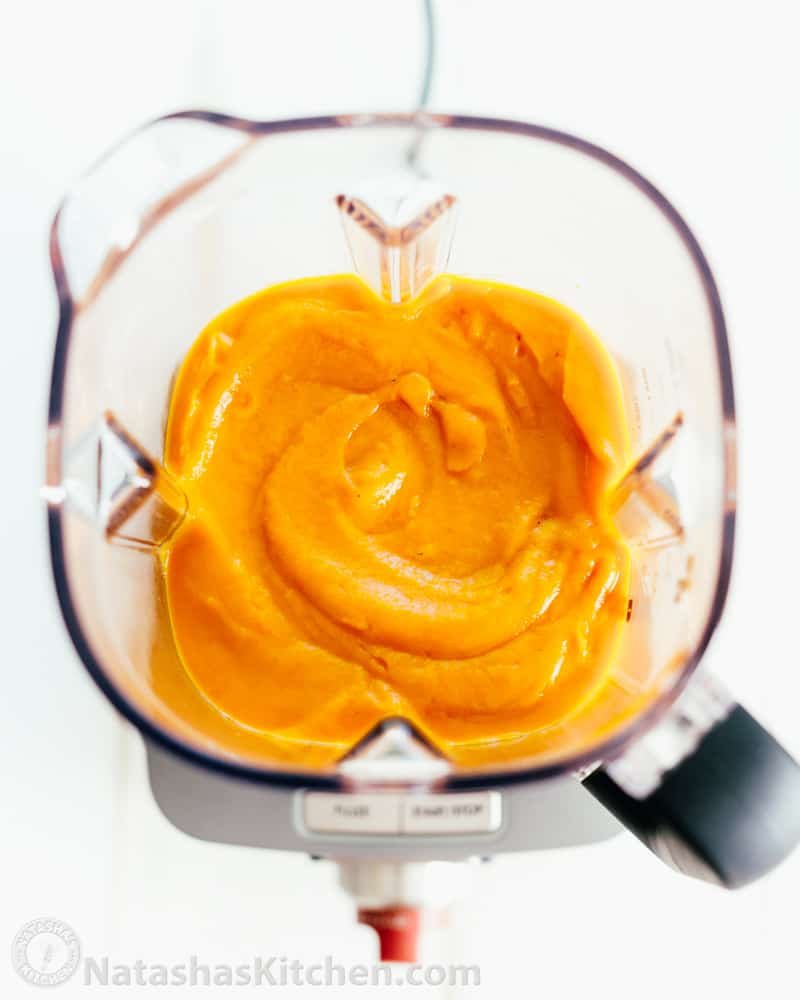 These are our favorite blender recipes and hacks (you will love #8). Also, see our blender review and recommendation for the best blender! Blending soup in a blender jar