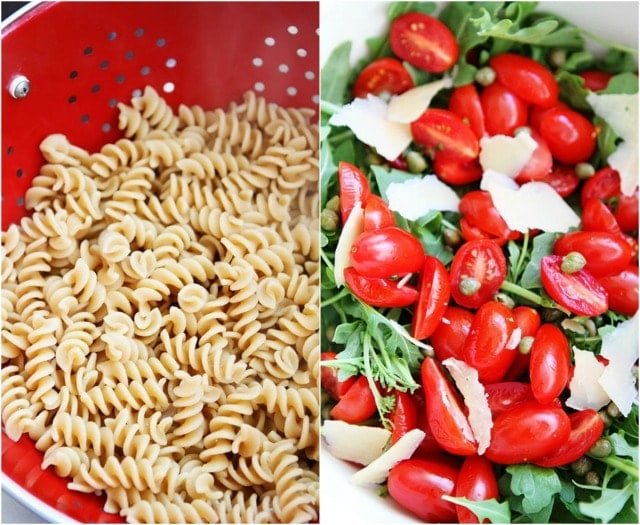 Arugula Pasta Salad on twopeasandtheirpod.com Arugula Pasta Salad on twopeasandtheirpod.com