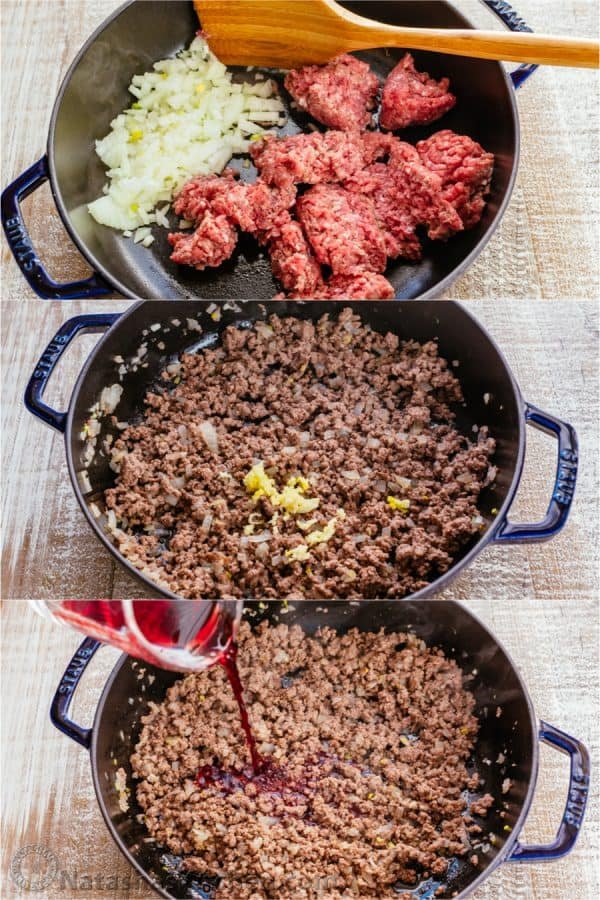 How to make meat sauce for crockpot lasagna