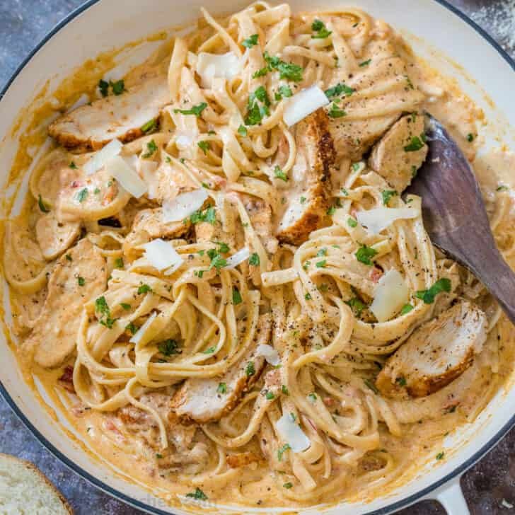 Cajun Chicken Pasta Recipe in Pan