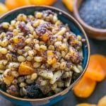 Wheat berry Christmas Pudding - A classic Ukrainian Kutia (Kutya) from @natashaskitchen