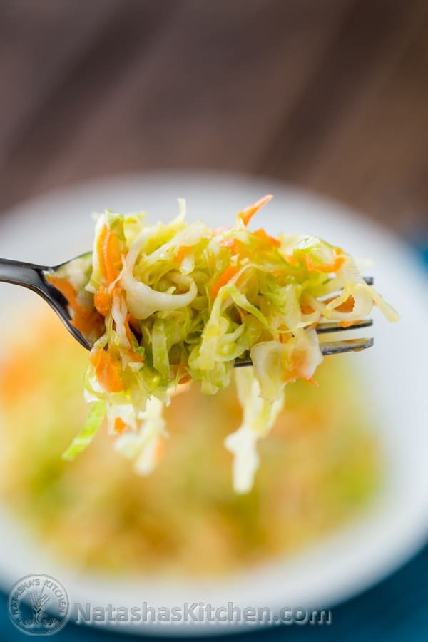Easy overnight sauerkraut recipe from @natashaskitchen