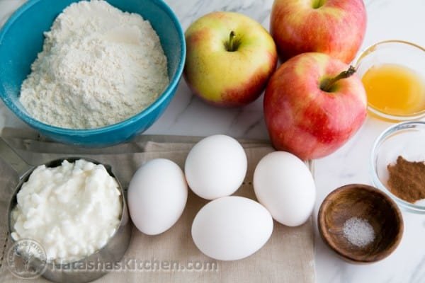 Apple and Cottage Cheese Pancakes