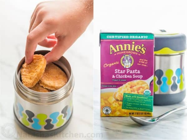 Finally!! Kid-Approved School Lunch Ideas - wholesome and fun to eat! Includes hot school lunch thermos options. Bonus: easy kid-friendly yogurt parfait! | natashaskitchen.com