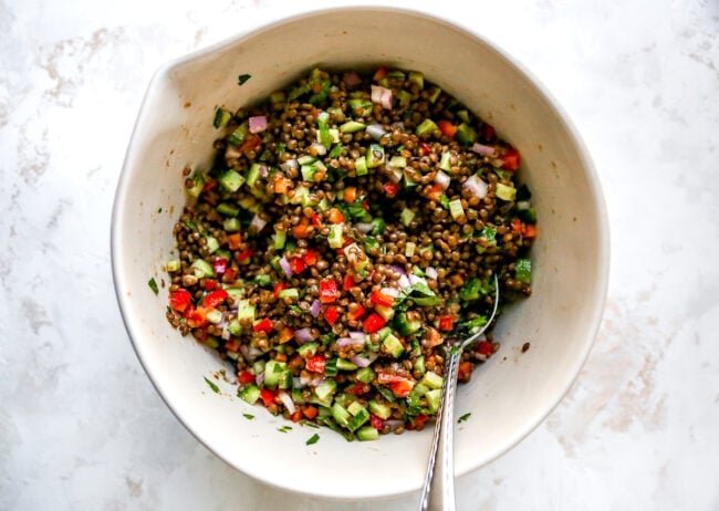 lentil salad recipe