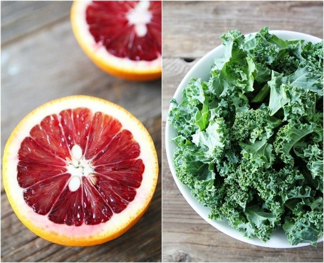 Kale Salad Recipe Kale Salad Recipe with Citrus, Avocado, and Feta on twopeasandtheirpod.com