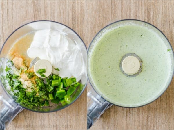 How to make jalapeno ranch in food processor