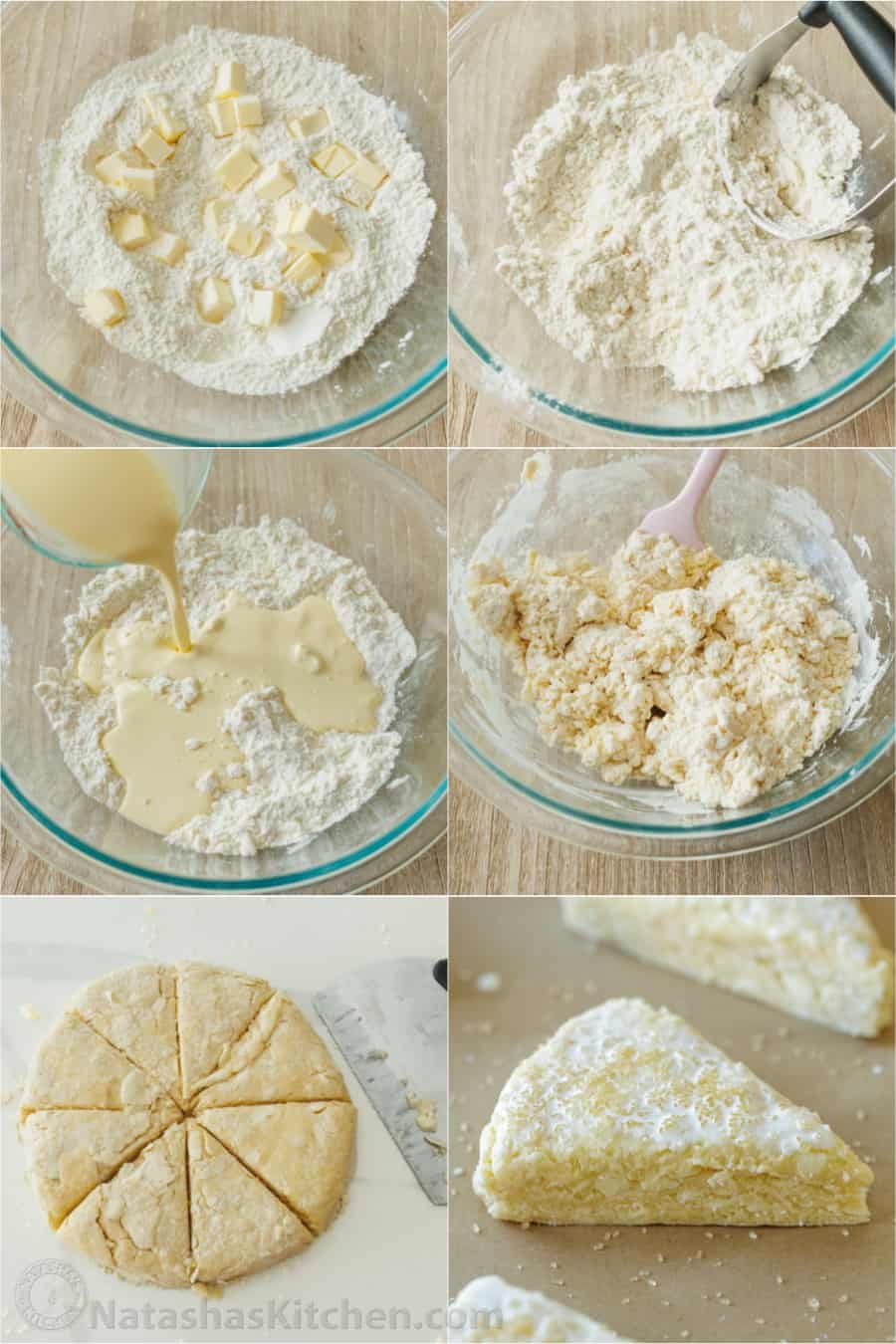 How to make scones, step by step photos How to make classic scones step by step