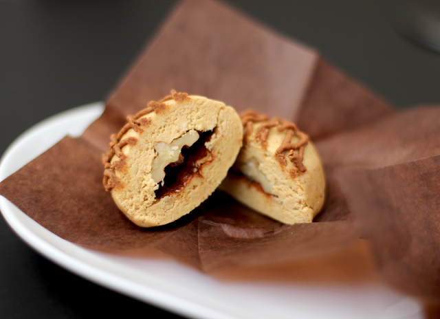 Healthy Peanut Butter Surprise Power Bonbons, made THREE ways! Rich, sweet, and uber fudgy, these peanut butter energy bites will fuel your day!