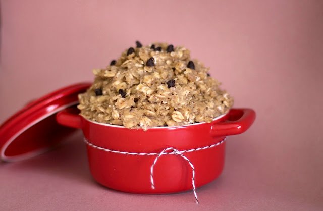 Healthy Brown Sugar Oatmeal Cookie Dough - Desserts with Benefits