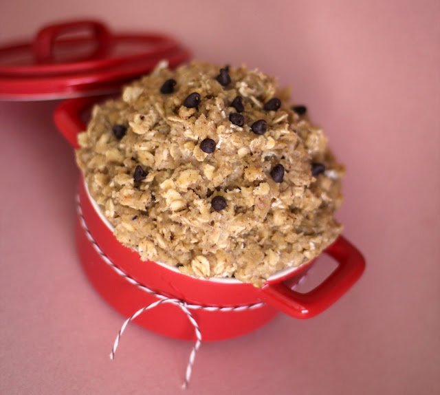 Healthy Brown Sugar Oatmeal Cookie Dough - Desserts with Benefits