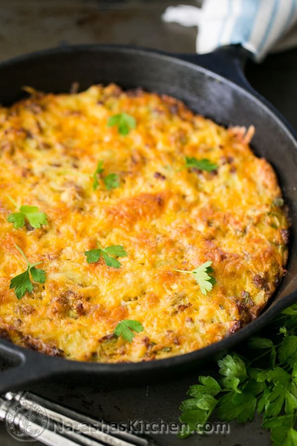 This has all my favorite breakfast ingredients. It will get your family to the table in the morning! @natashaskitchen