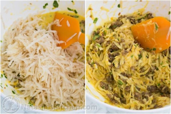 Breakfast Potato Sausage and Egg Skillet-8