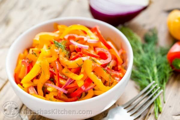 Zesty Mini Bell Pepper Salad-3