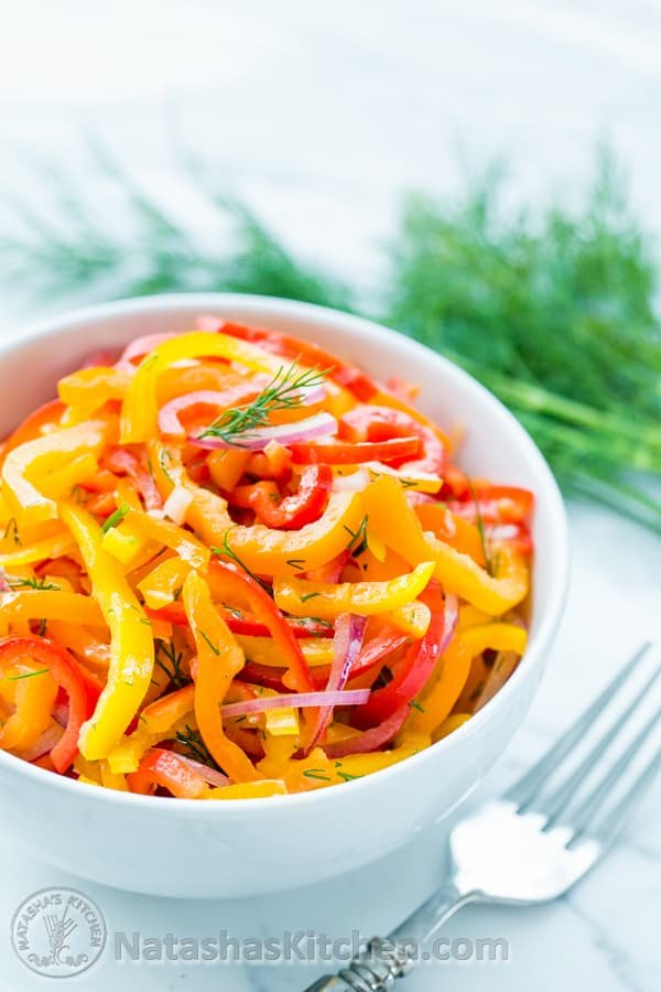 Zesty Mini Bell Pepper Salad-6