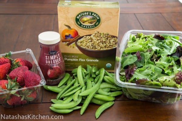 Stawberry Snap Pea Salad