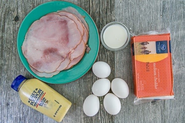 Egg, Ham and Cheese Crepes Pockets - Our son's favorite breakfast and they are freezer friendly! | natashaskitchen.com 
