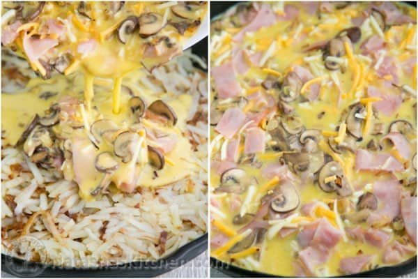 Cheesy Hash Brown Egg Casserole-5